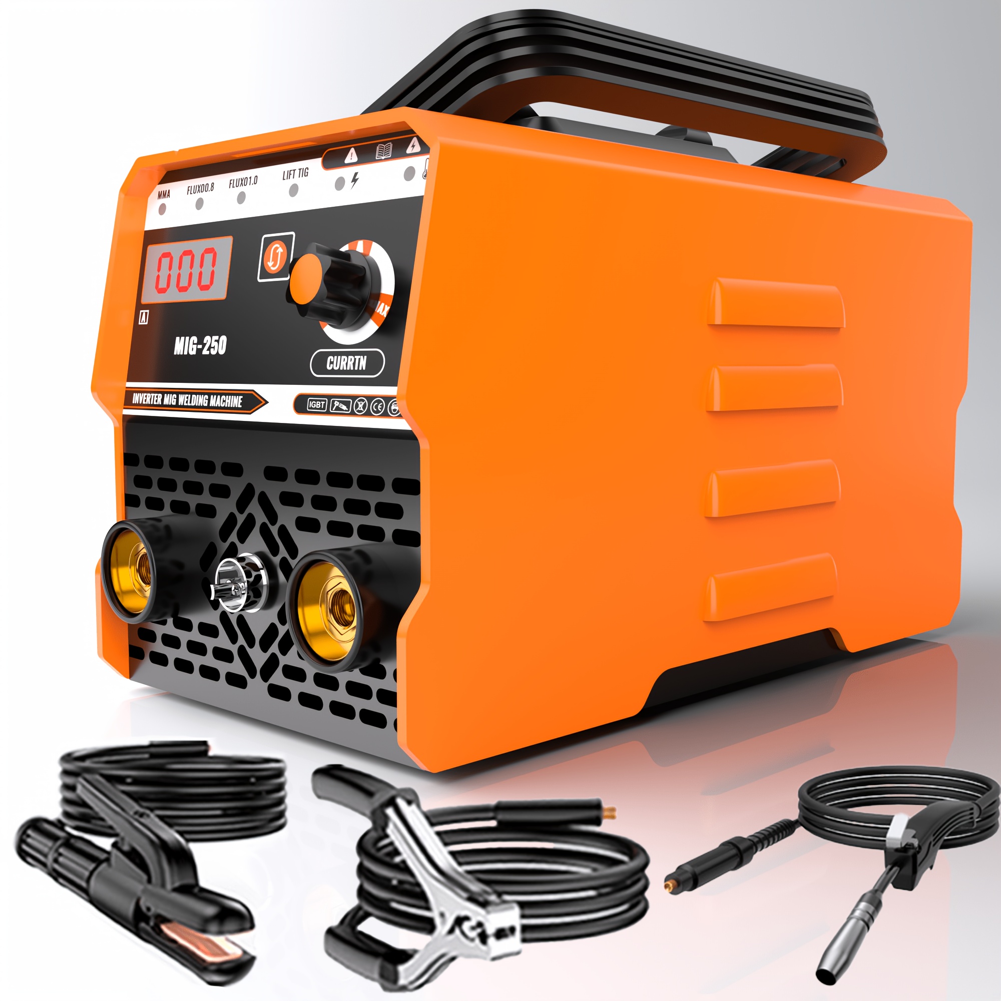 Portable Multi-Functional LED Digital Display Welding Machine, Dual Voltage Adaptive, Suitable for Home Maintenance And Outdoor Construction, Simple And Easy to Operate, Suitable for Beginners, Ideal for Home Indoor And Outdoor Maintenance Weldin - Image 3