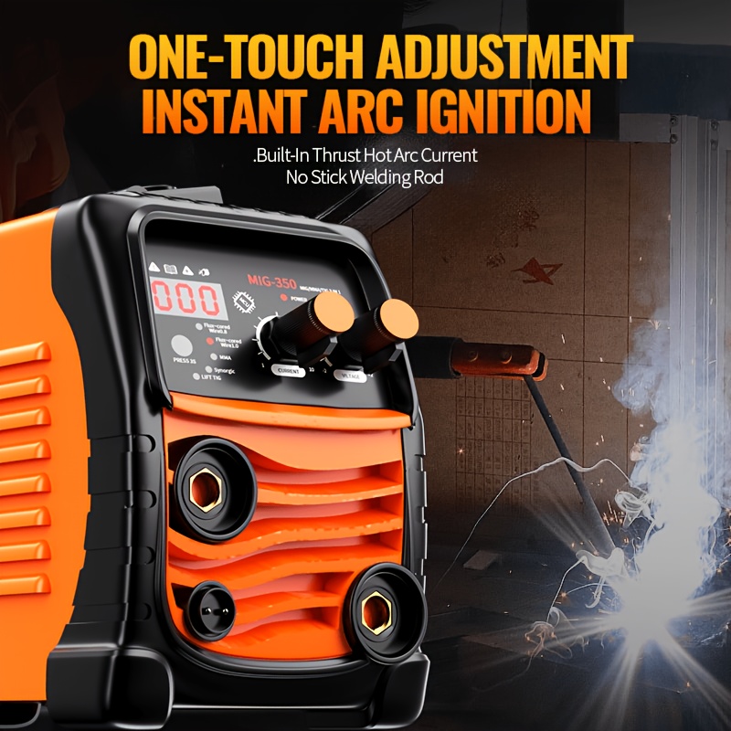 Portable Multi-Functional LED Digital Display Welding Machine, Dual Voltage Adaptive, Suitable for Home Maintenance And Outdoor Construction, Simple And Easy to Operate, Suitable for Beginners, Ideal for Home Indoor And Outdoor Maintenance Weldin - Image 6