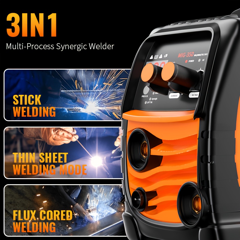 Portable Multi-Functional LED Digital Display Welding Machine, Dual Voltage Adaptive, Suitable for Home Maintenance And Outdoor Construction, Simple And Easy to Operate, Suitable for Beginners, Ideal for Home Indoor And Outdoor Maintenance Weldin - Image 8
